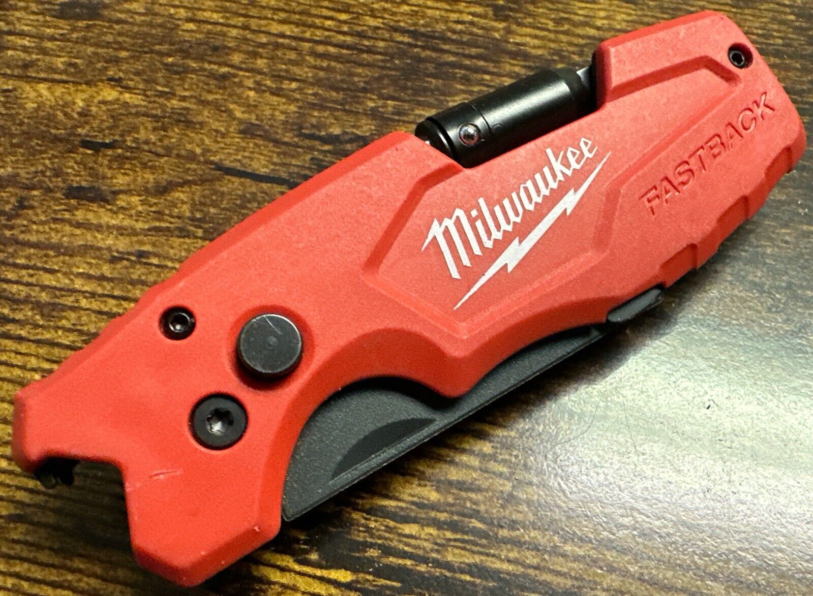 (P) Milwaukee Fastback 48-22-1505 6 in 1 Folding Utility Knife/Box Cutter