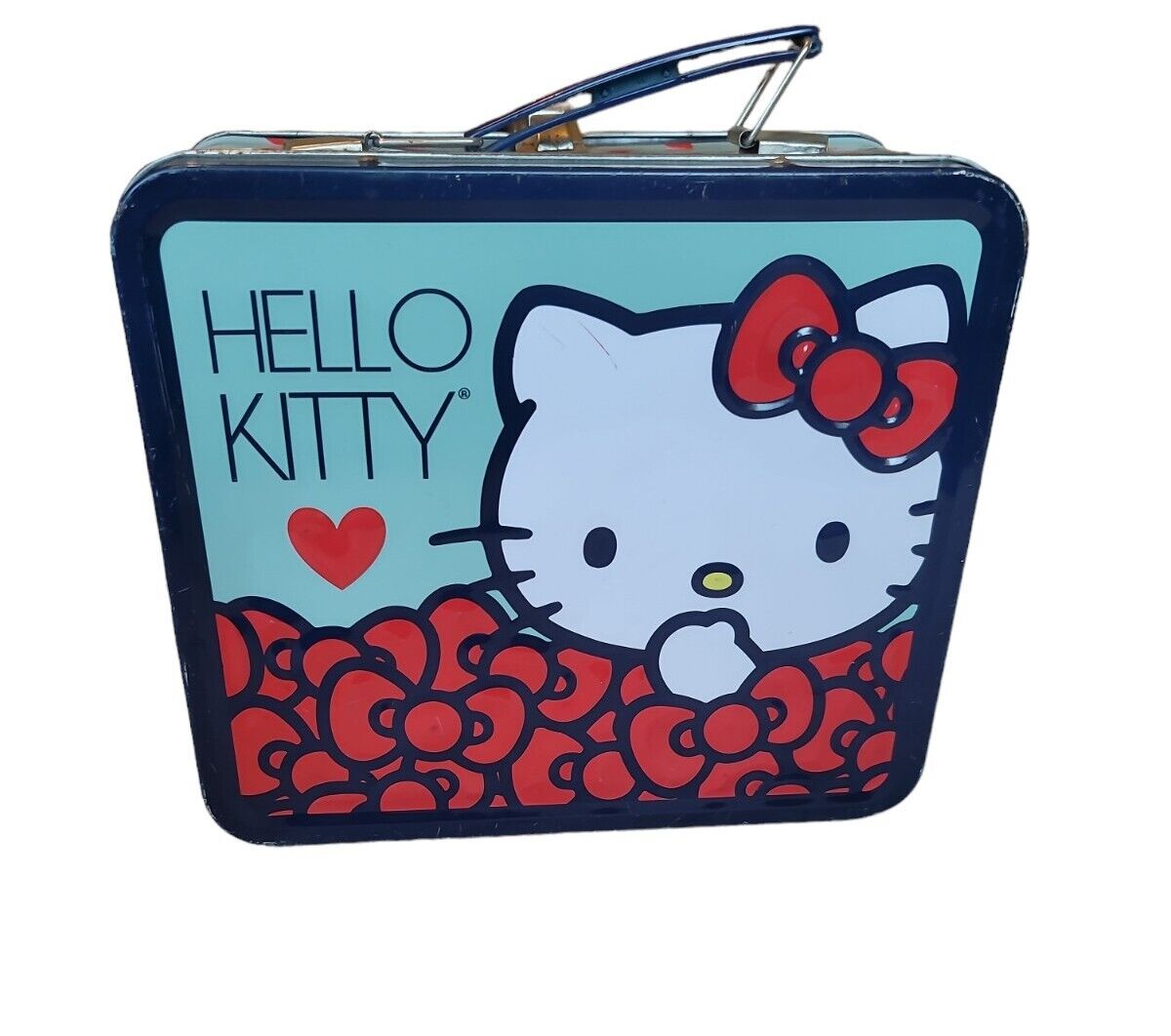 Hello Kitty Vintage Metal Lunch Pail