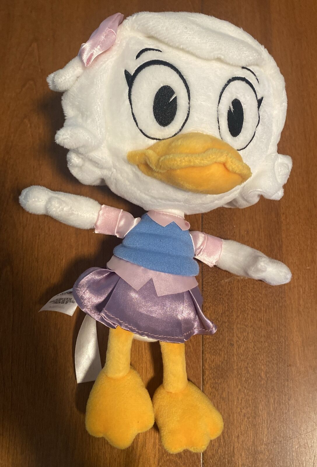 Rare Disney Store Duck Tales Webby Vanderquacks  Plush Duck 2017 Girl