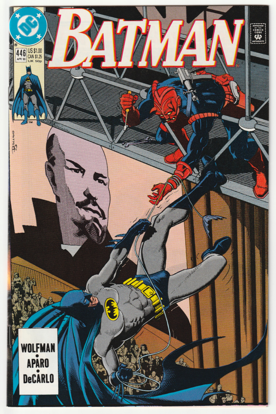 Batman #446 Direct 9.4 NM 1990 DC Comics - Combine Shipping