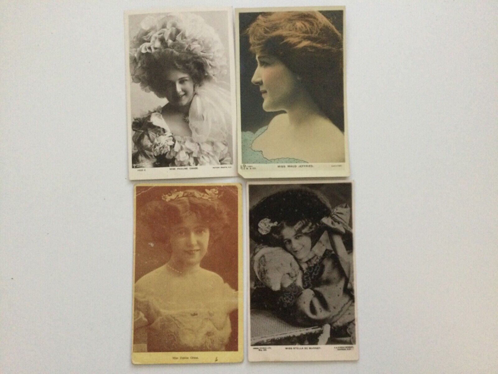 Edwardian Vintage actress postcard lot of 28