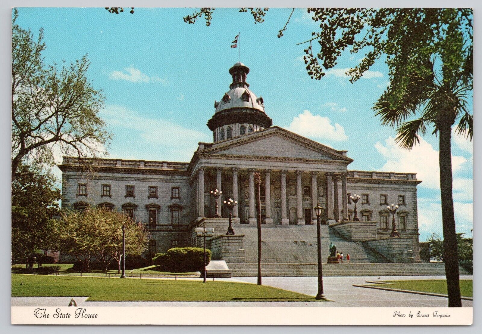 Columbia South Carolina, State House Capitol Building, Vintage Postcard