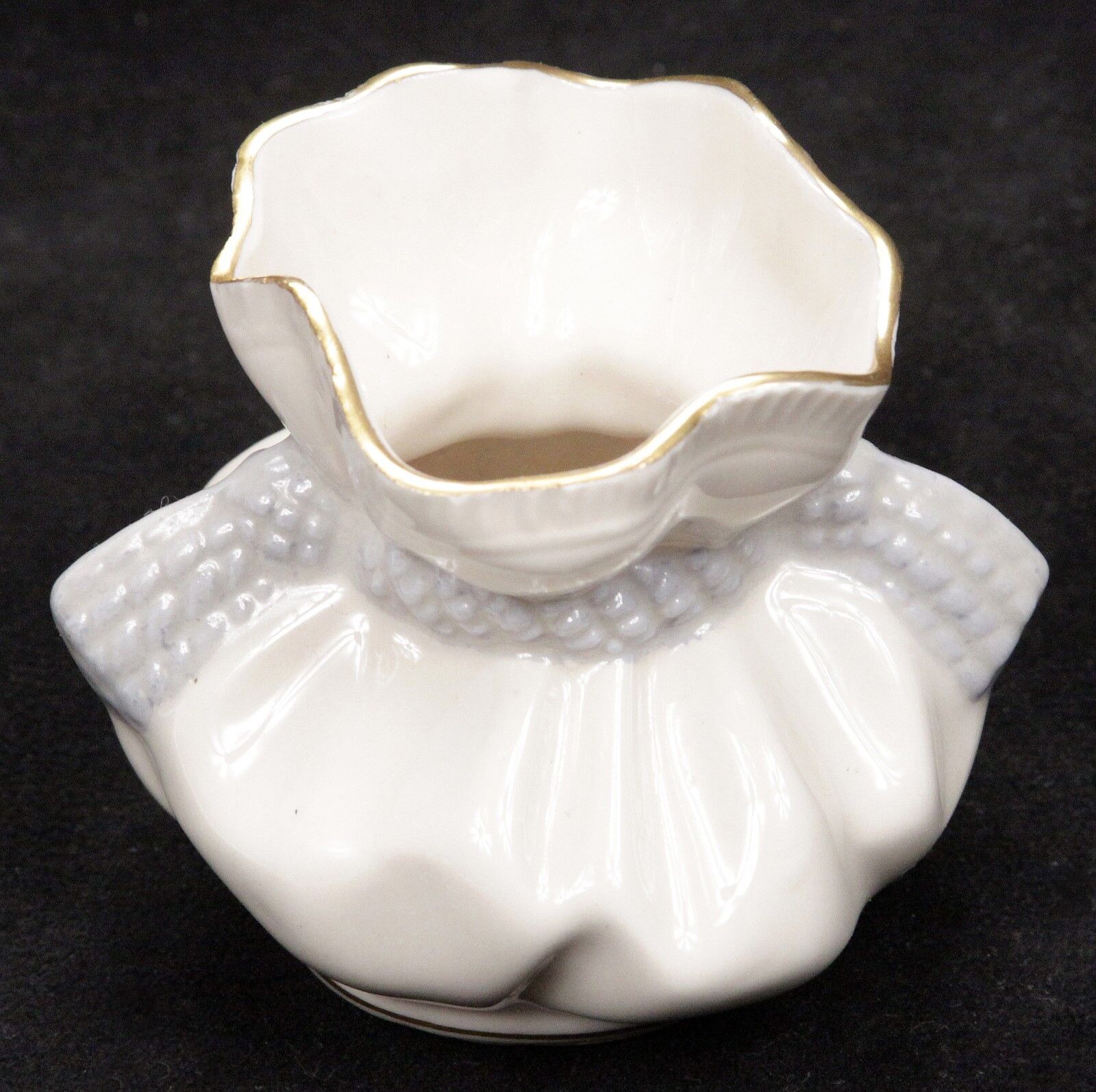 Vintage Rochelle Fine China Bag Sack Vase Porcelain Ceramic Old