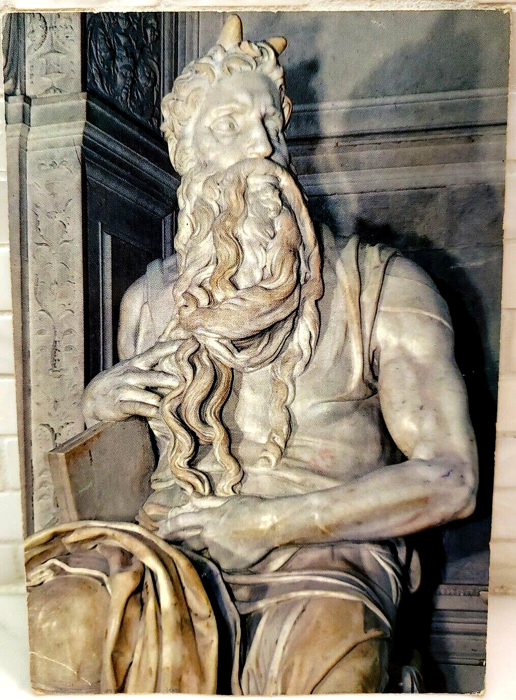 “Moses” by Michelangelo Buonarroti, Church of San Pietro in Vincoli, Rome, Italy
