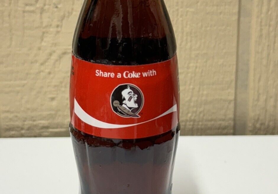 Coca Cola Bottle University Of Florida State Share A Coke Commemorative