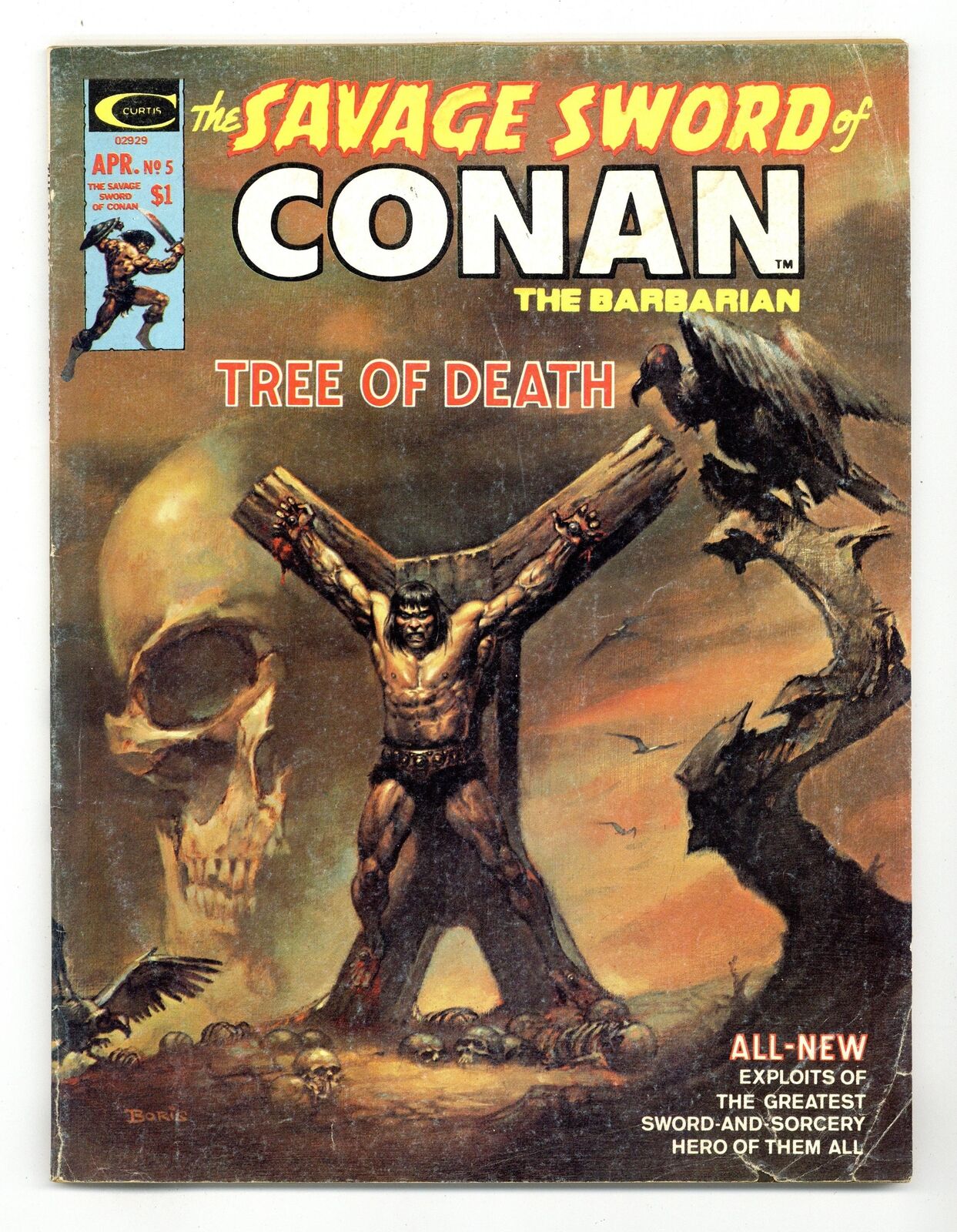 Savage Sword of Conan #5 VG- 3.5 1975