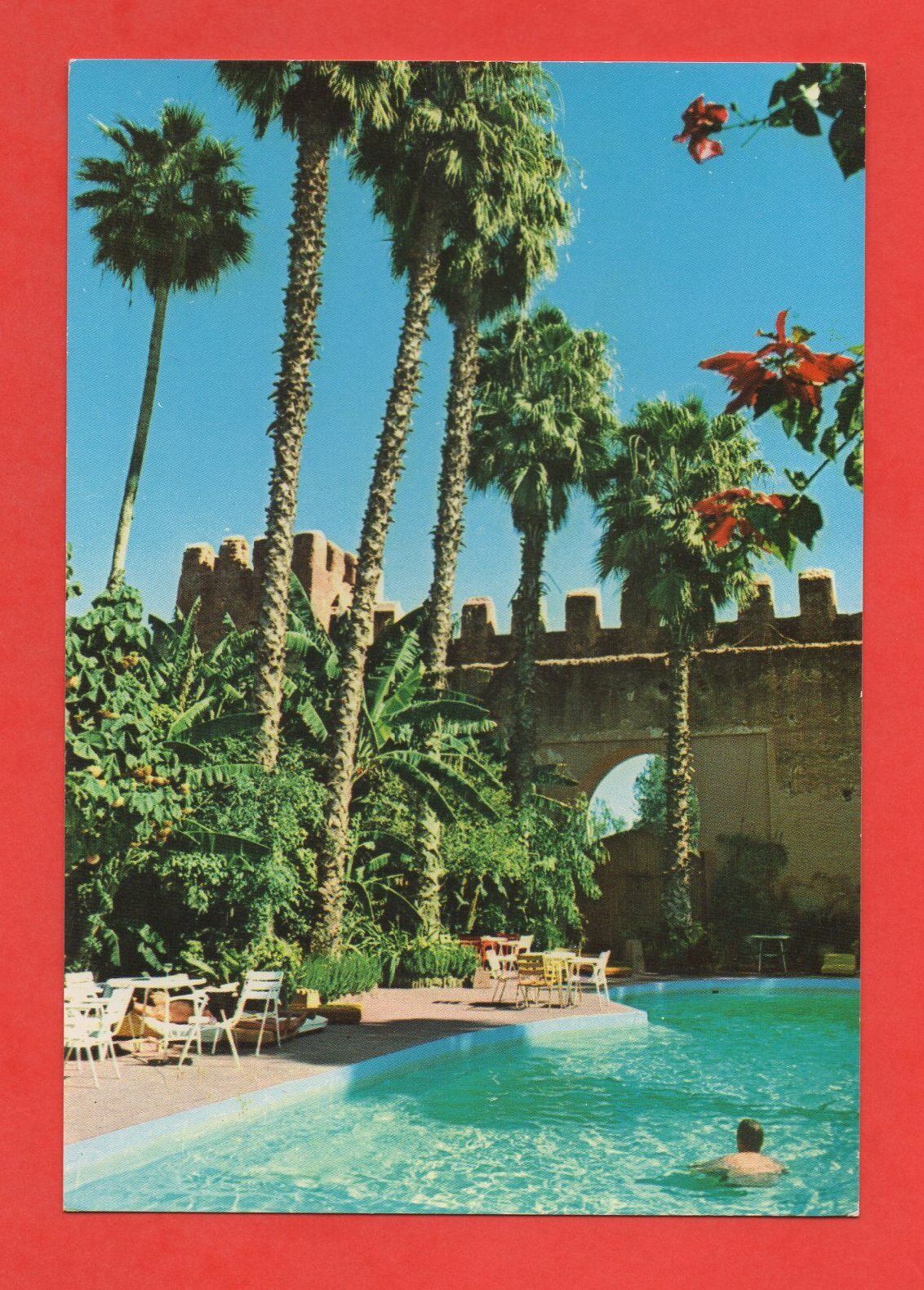 Morocco - Taroudant - Hotel Salam - La Swimming Pool (C5066)