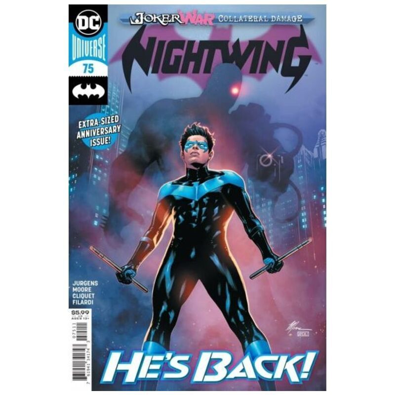 Nightwing (2016 series) #75 in Near Mint condition. DC comics [x: