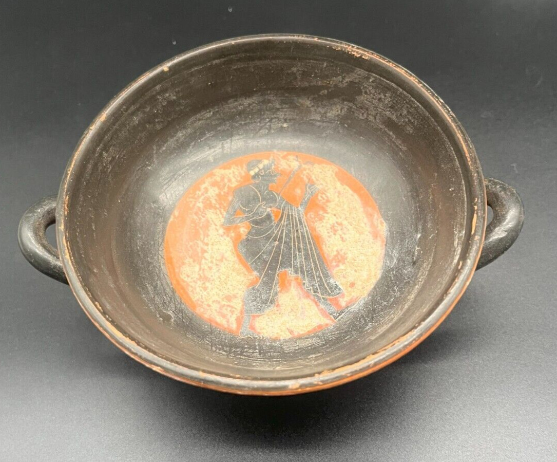 Ancient Attic Greek pottery Kylix 5th-4th century BC (A70)