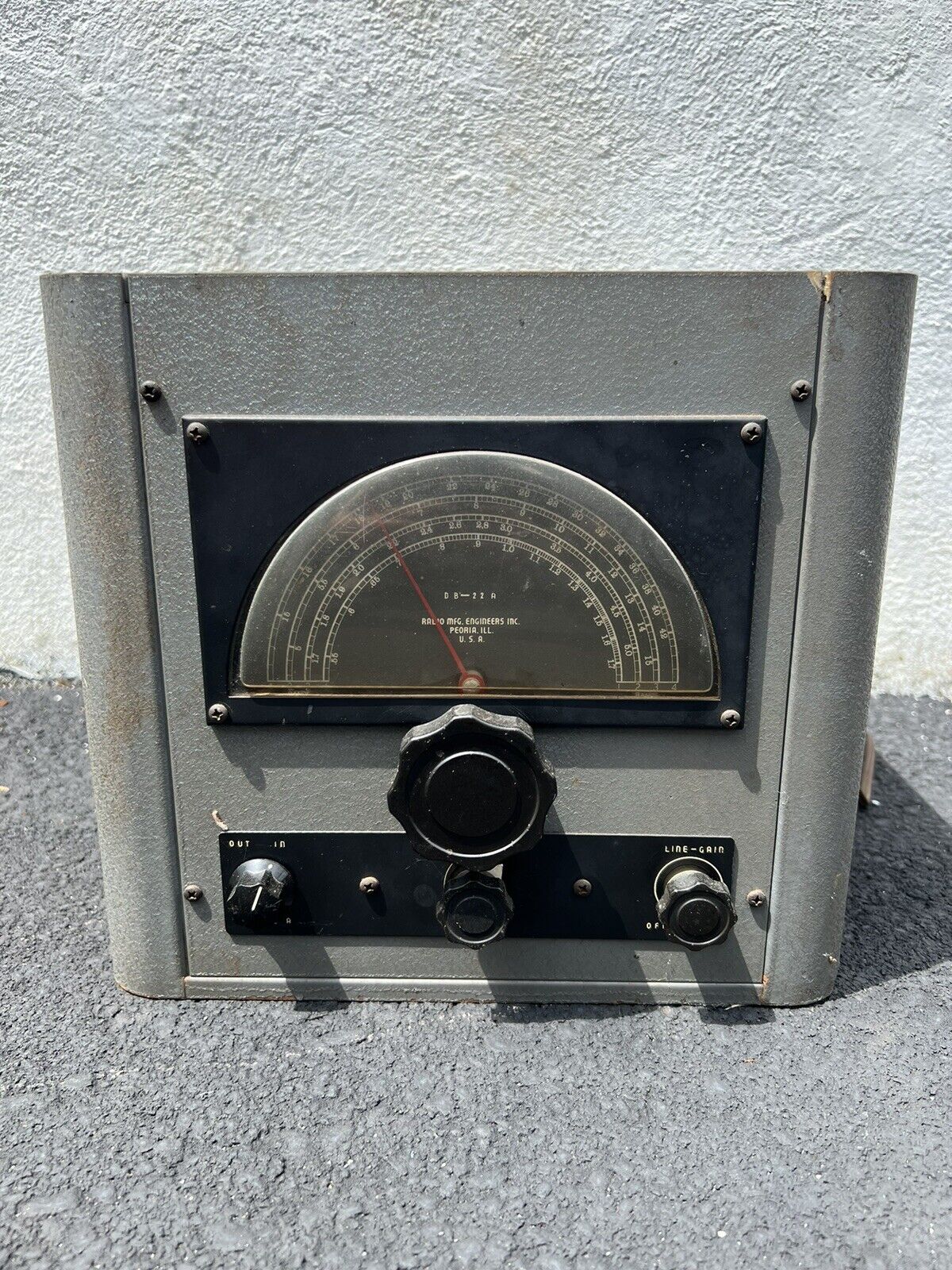 RME model DB-22A Preselector Test Date 1948 Very Rare Ham Amateur Radio