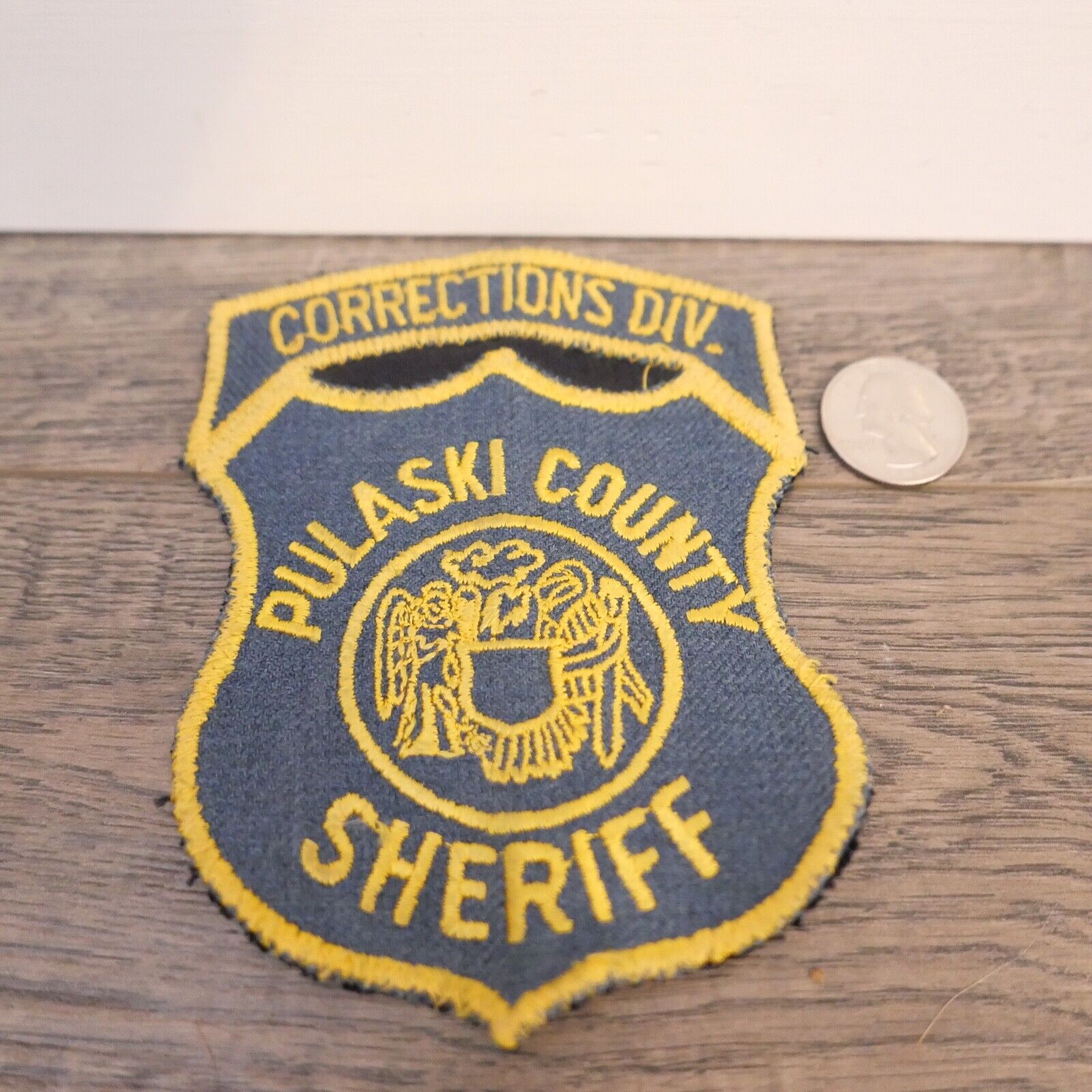 PULASKI COUNTY ARKANSAS  SHERIFF  Corrections Div. FABRIC PATCH