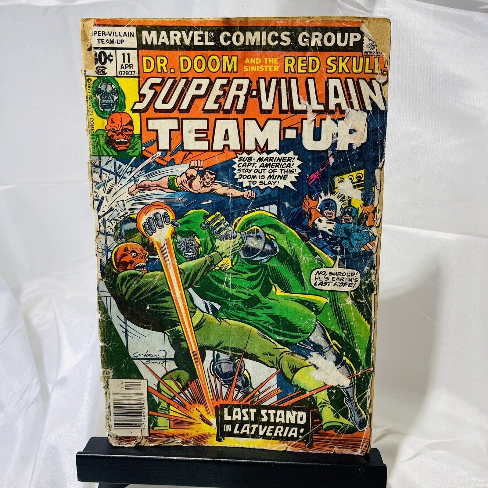 Super-Villain Team-Up #11 Marvel Comics (April, 1977) Newsstand