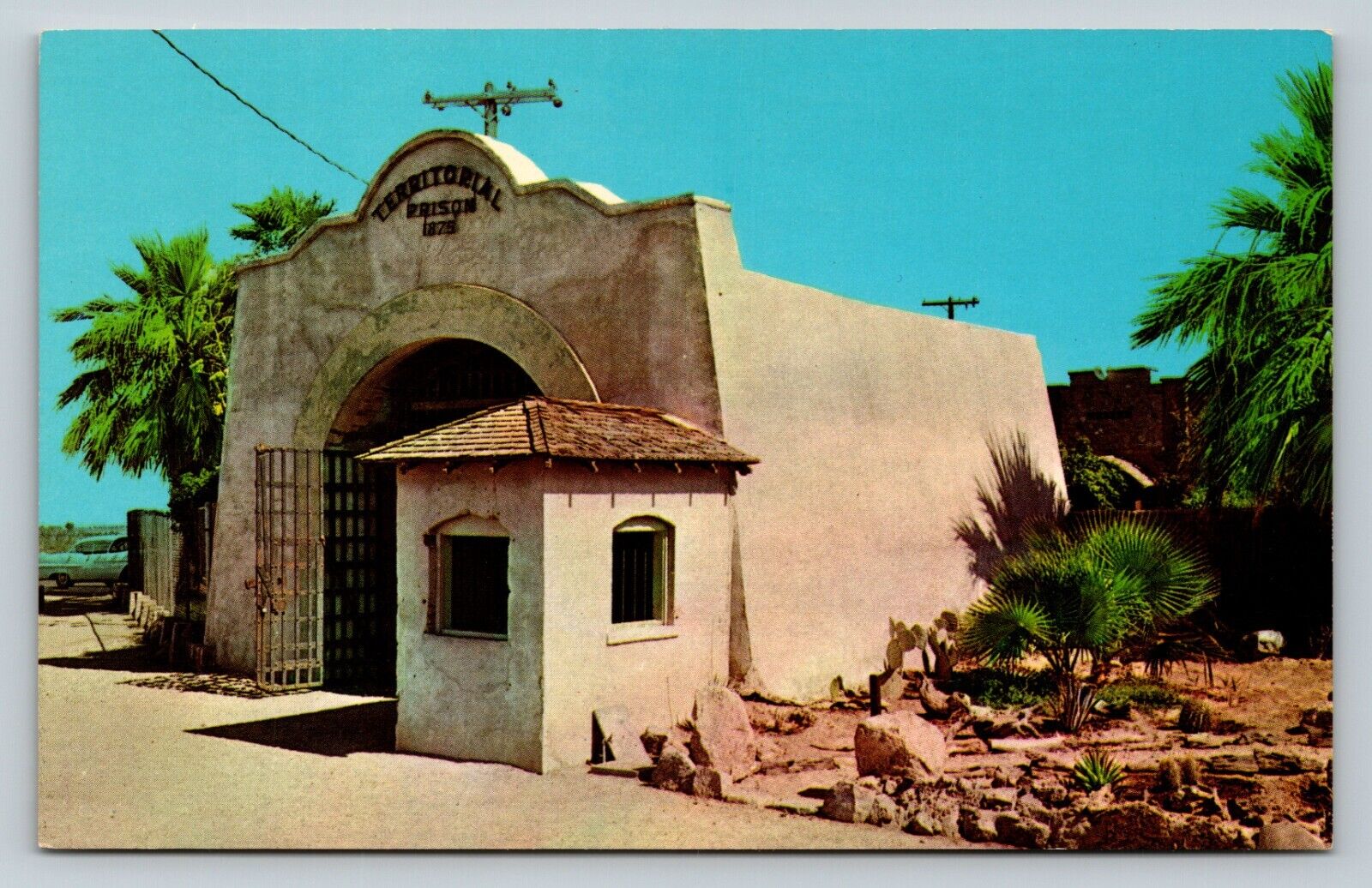 Yuma Territorial Prison Historical Monument Arizona State Parks VINTAGE Postcard