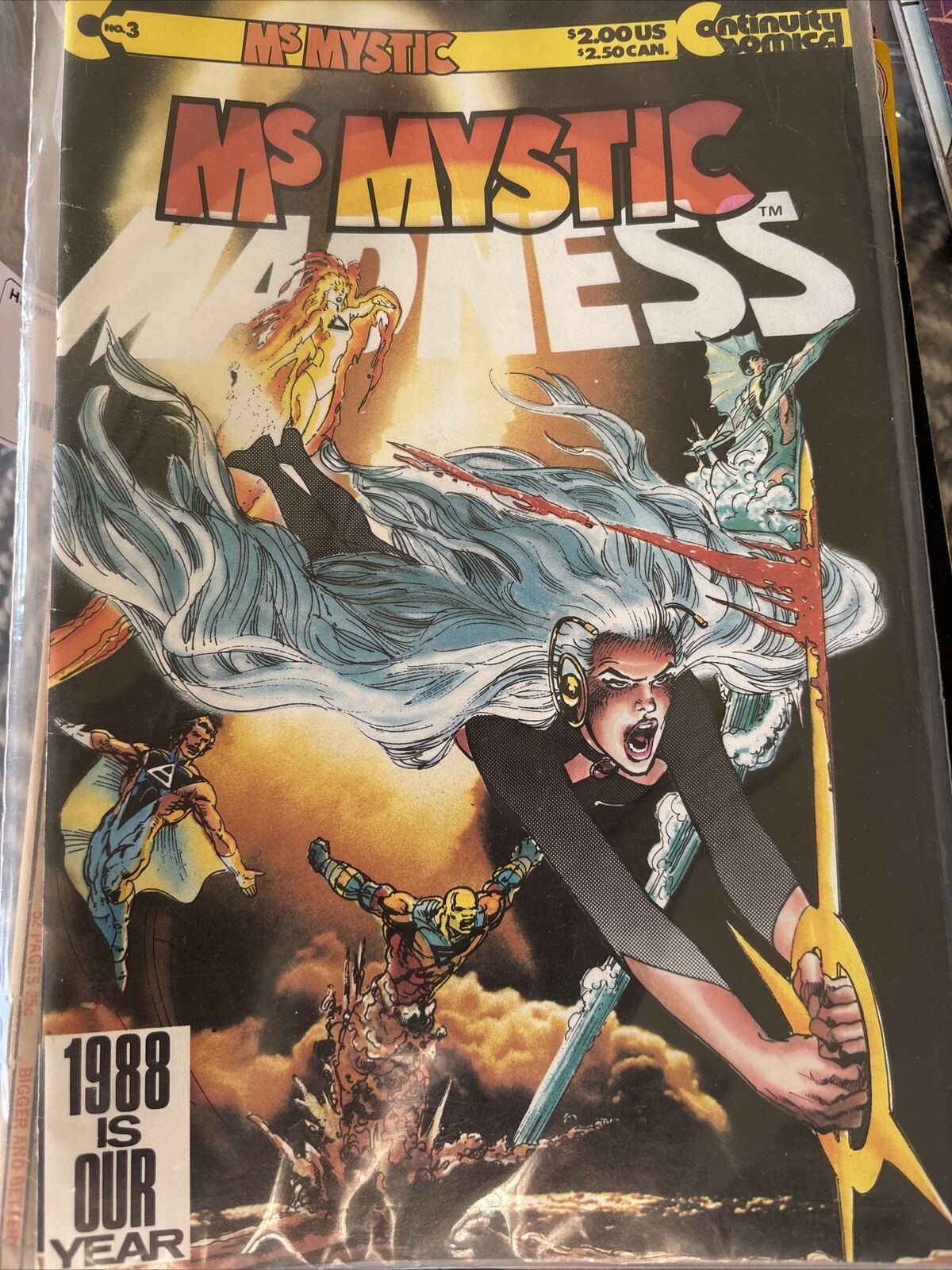 MS. MYSTIC #3 VOL. 2 HIGH GRADE CONTINUITY COMIC BOOK Bagged