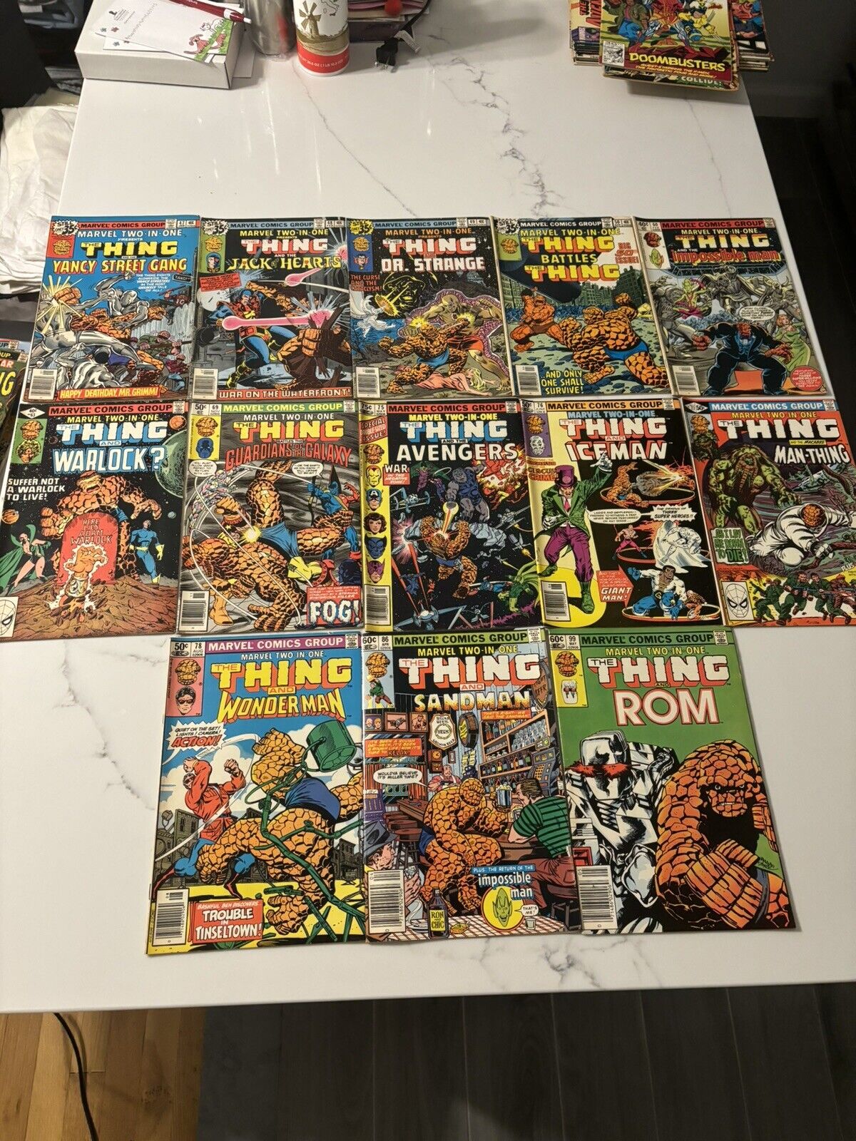 Marvel Two-In-One Comic Lot 47, 48, 49, 50, 60, 63, 69, 75, 76, 77, 78, 86, 99