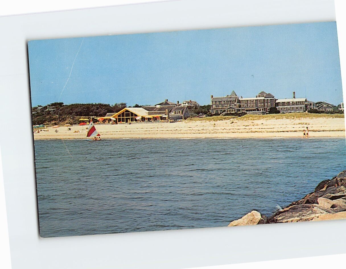Postcard Wychmere Harbor Club Snow Inn Harwichport Massachusetts Cape Cod USA