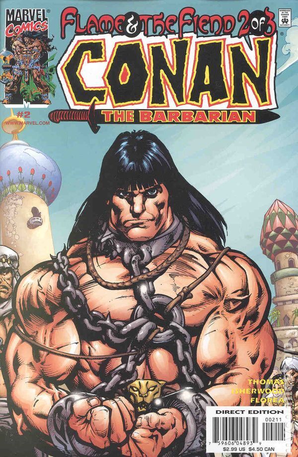 Conan Flame and the Fiend #2 FN 2000 Stock Image