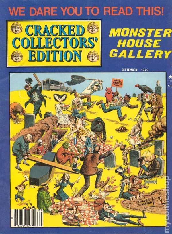 Cracked Collectors Edition #31 VG 1979 Stock Image Low Grade