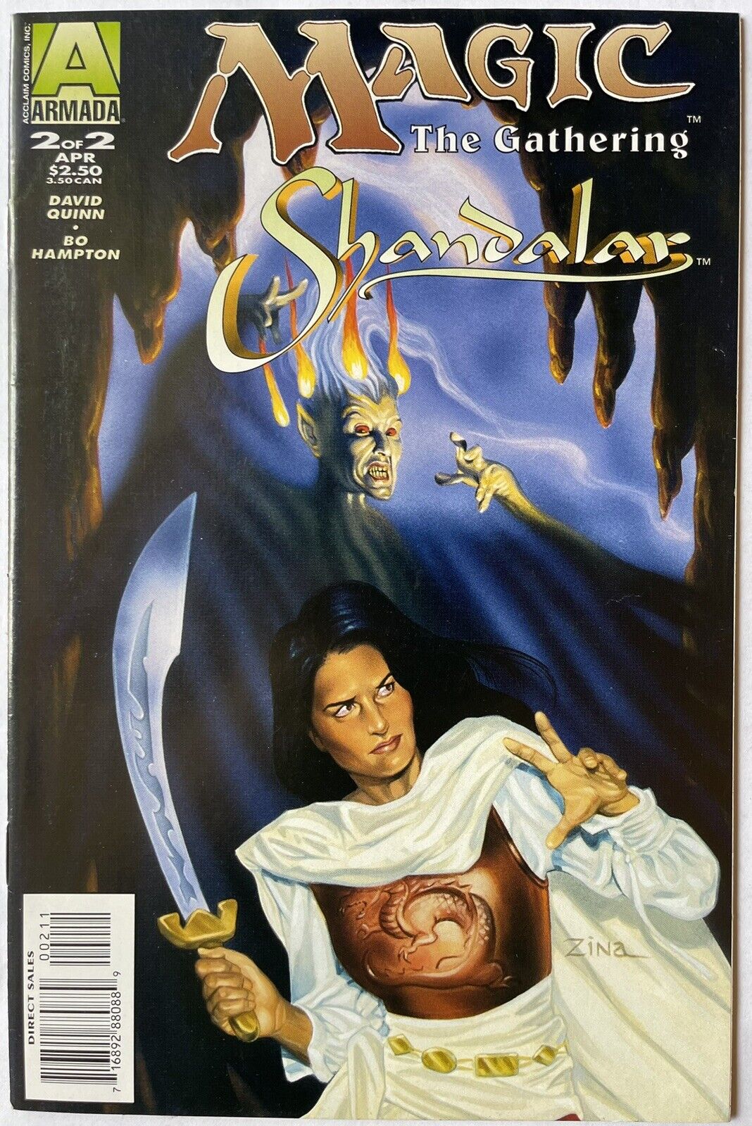Magic the Gathering Shandalar #2 (Armada Comics, 1996) MTG