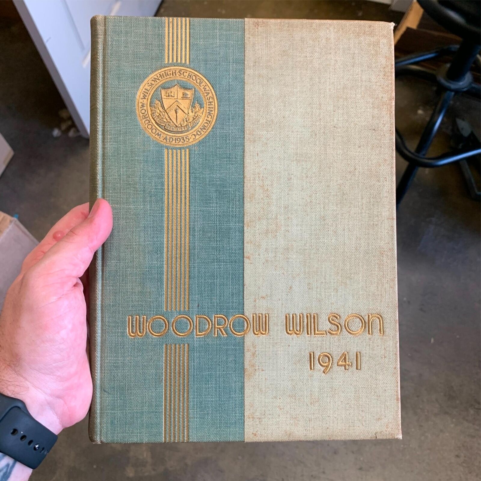 Woodrow Wilson High School Yearbook 1941 Washington, DC