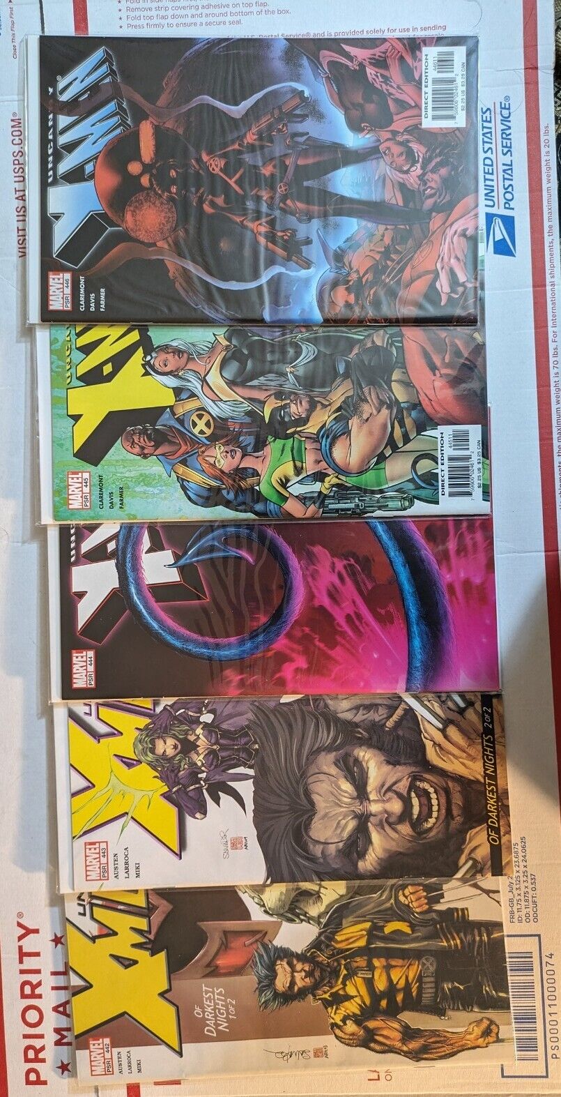 Uncanny X Men Lot Of 16 Modern Age Issues 
