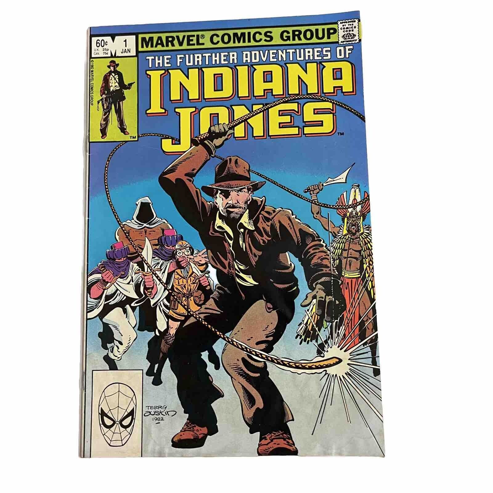 The Further Adventures of Indiana Jones #1 Jan 1983 Marvel Comics Vintage Comic
