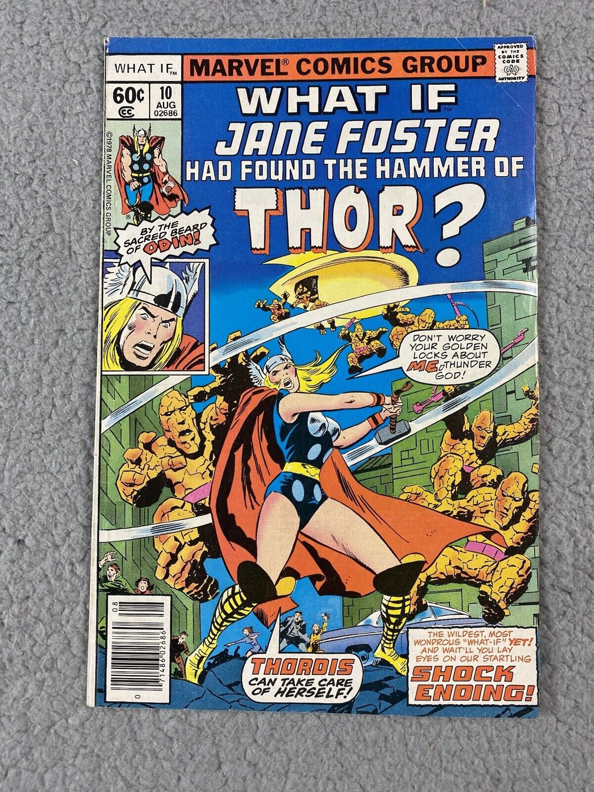 What If? #10 1st Jane Foster as Thor MCU Raw Copy 1978 KEY ISSUE Thordis Marvel