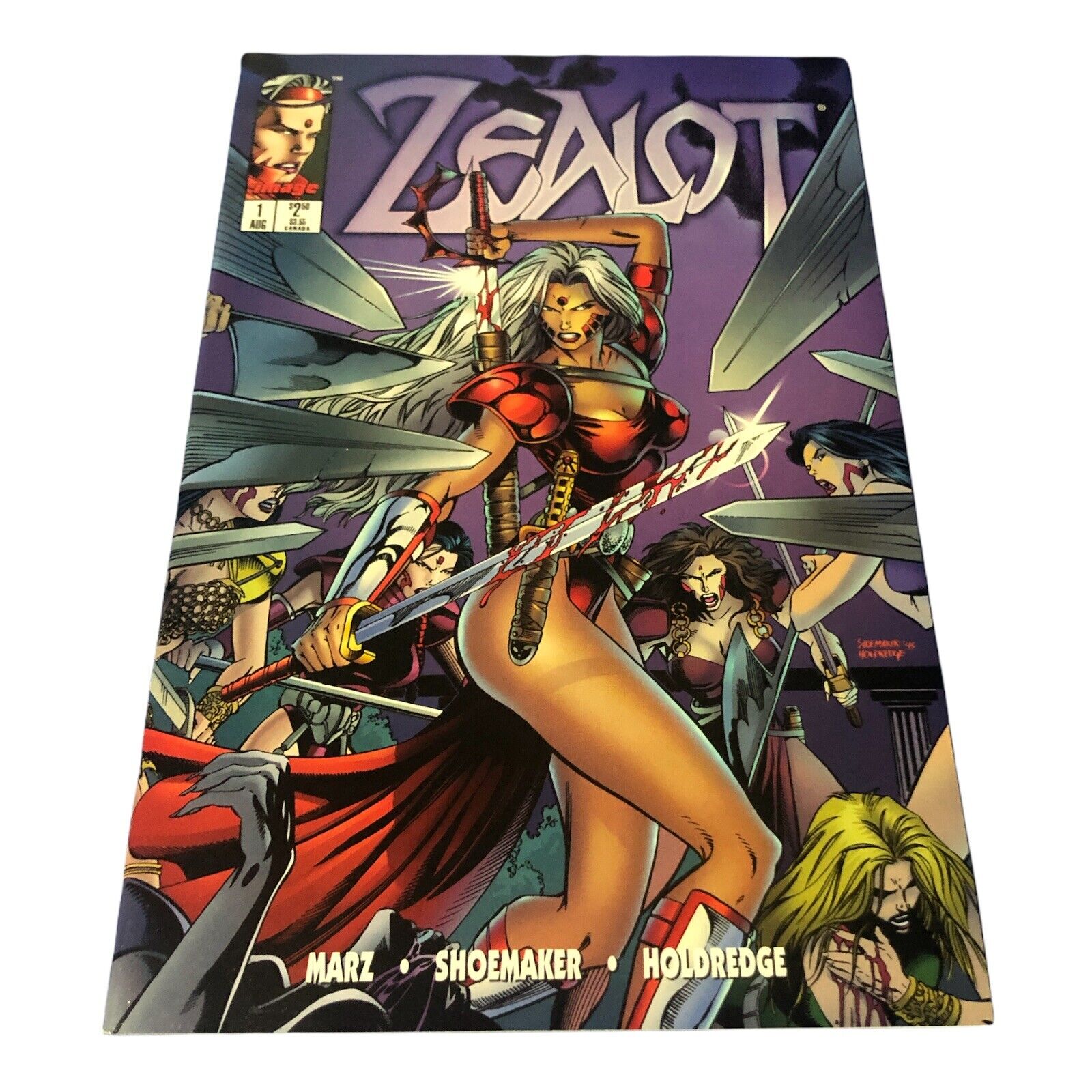 Image Comics ZEALOT #1 FIRST ISSUE 1995