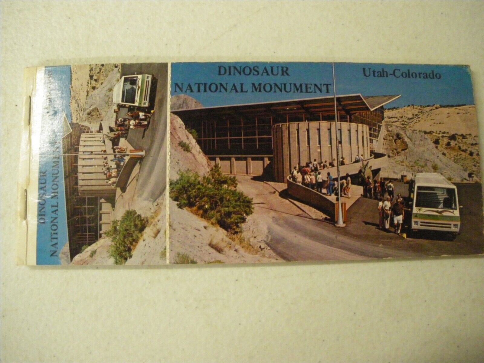 Dinosaur National Monument / Utah - Colorado ~ Vintage 16 Postcard Booklet