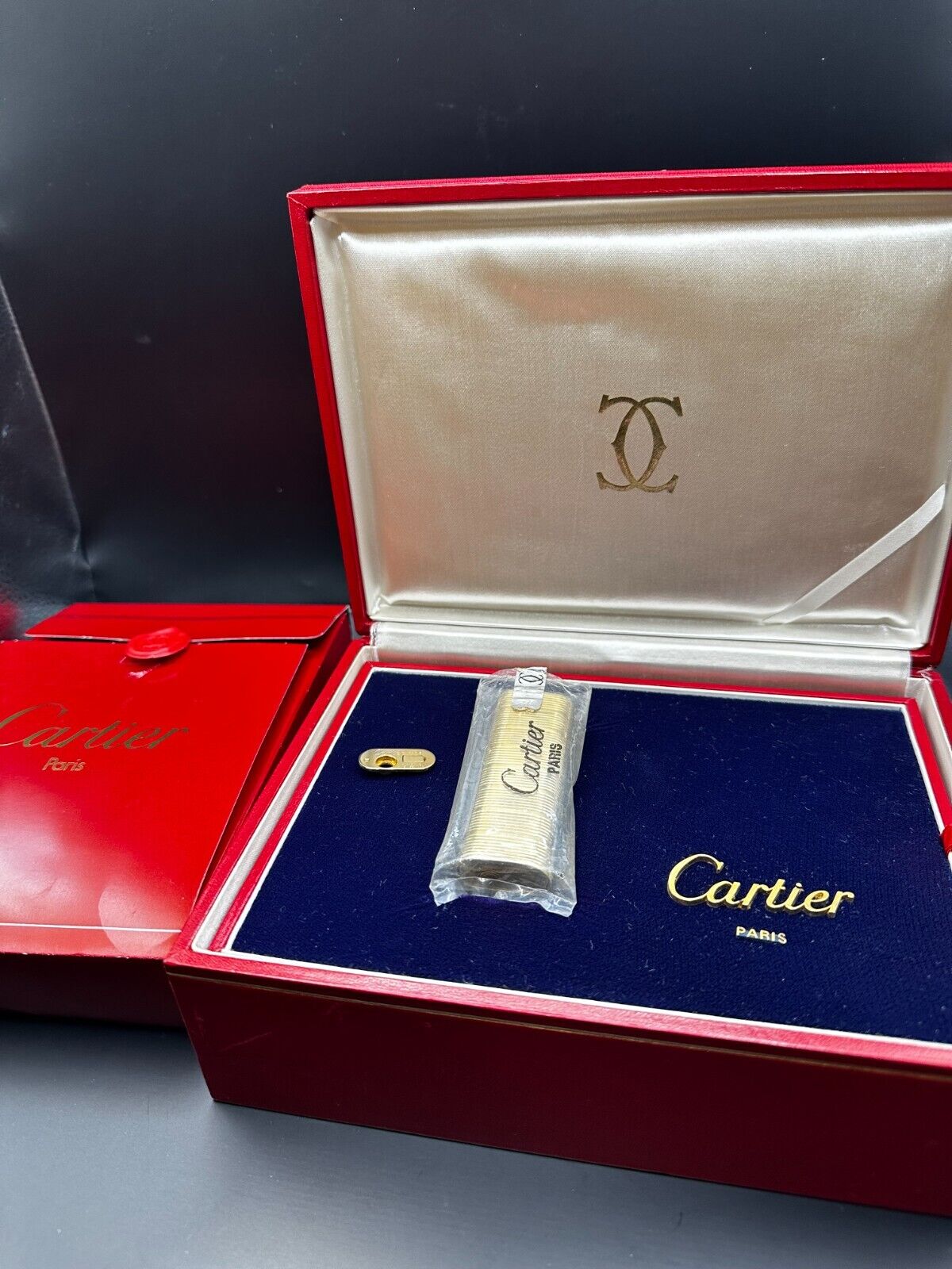 Cartier Solid Gold 750 18K Lighter