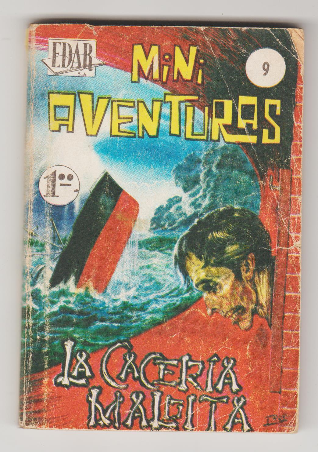 MINI AVENTURAS #9 HORROR MEXICAN MINI COMIC 1967 SEVERED HEAD-C
