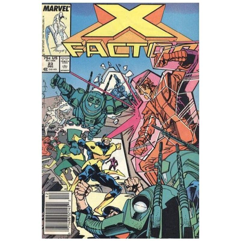 X-Factor (1986 series) #23 Newsstand in Very Fine + condition. Marvel comics [n;