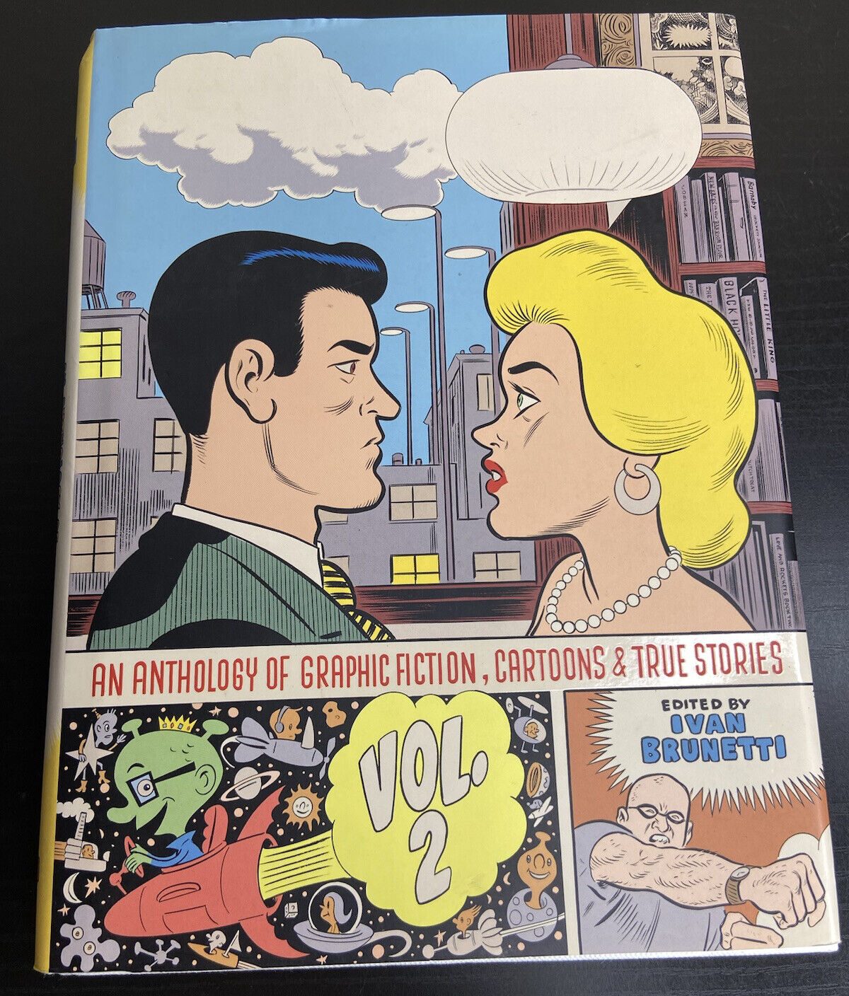 Anthology Graphic Fiction Cartoons True Stories Vol 2 Hardcover Book Comics