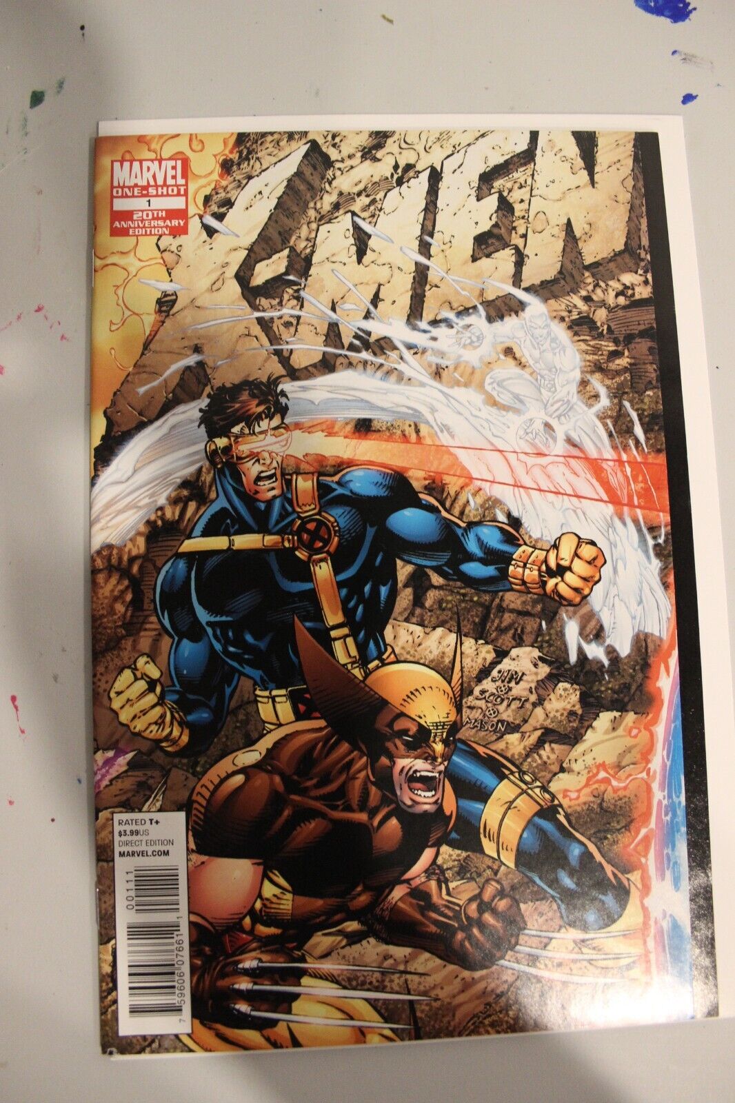 X-Men #1 20th Anniversary Edition 2011 One-Shot Jim Lee Double Gatefold Cover