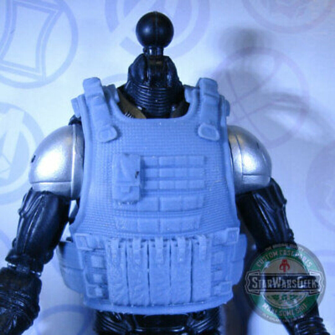Tactical Body Armor w/ Magazines custom vest for action figures 4\