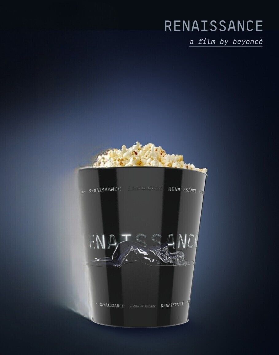 NEW Beyonce Renaissance Tour Movie Popcorn Bucket Limited Edition AMC