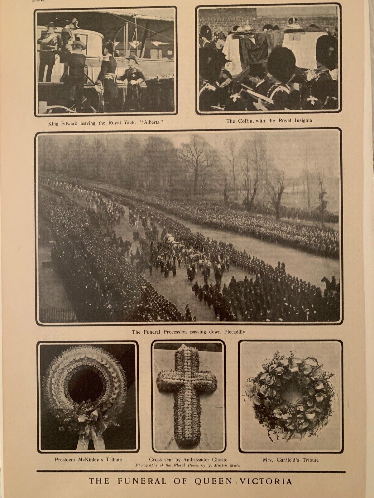 Queen Victoria's Funeral Procession, Harper's Weekly, 1901, Rare images 