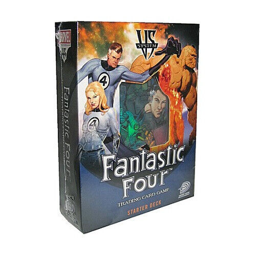 FANTASTIC FOUR Trading Card Game Starter Deck NEW  Factory Sealed Box