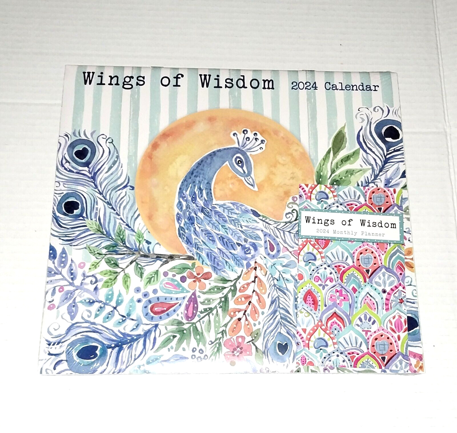 2024 Wall Calendar Set Wings Of Wisdom Birds
