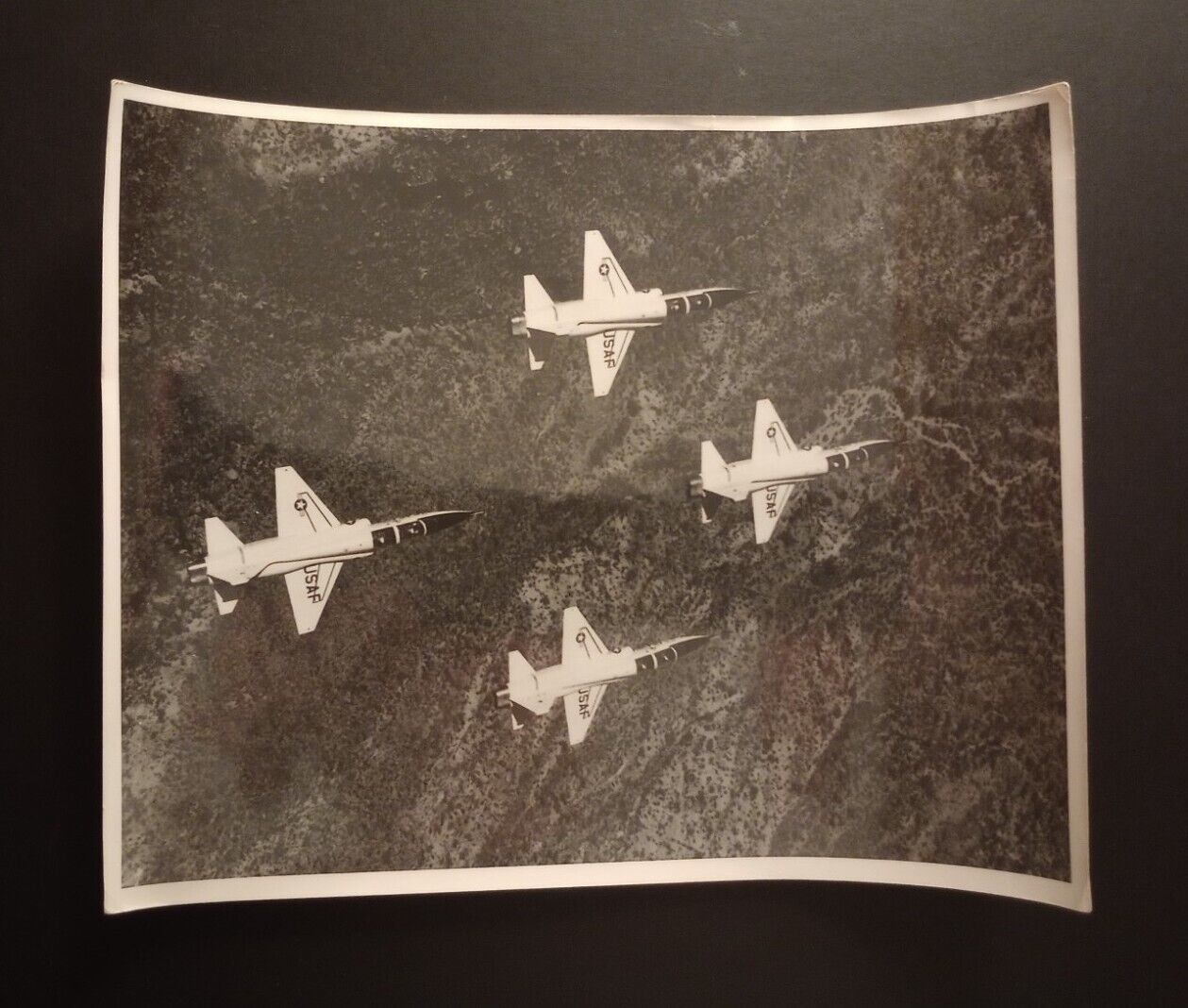 Northrup Norair Press Photo (1964) T-38 Talon Jet Trainers in Formation