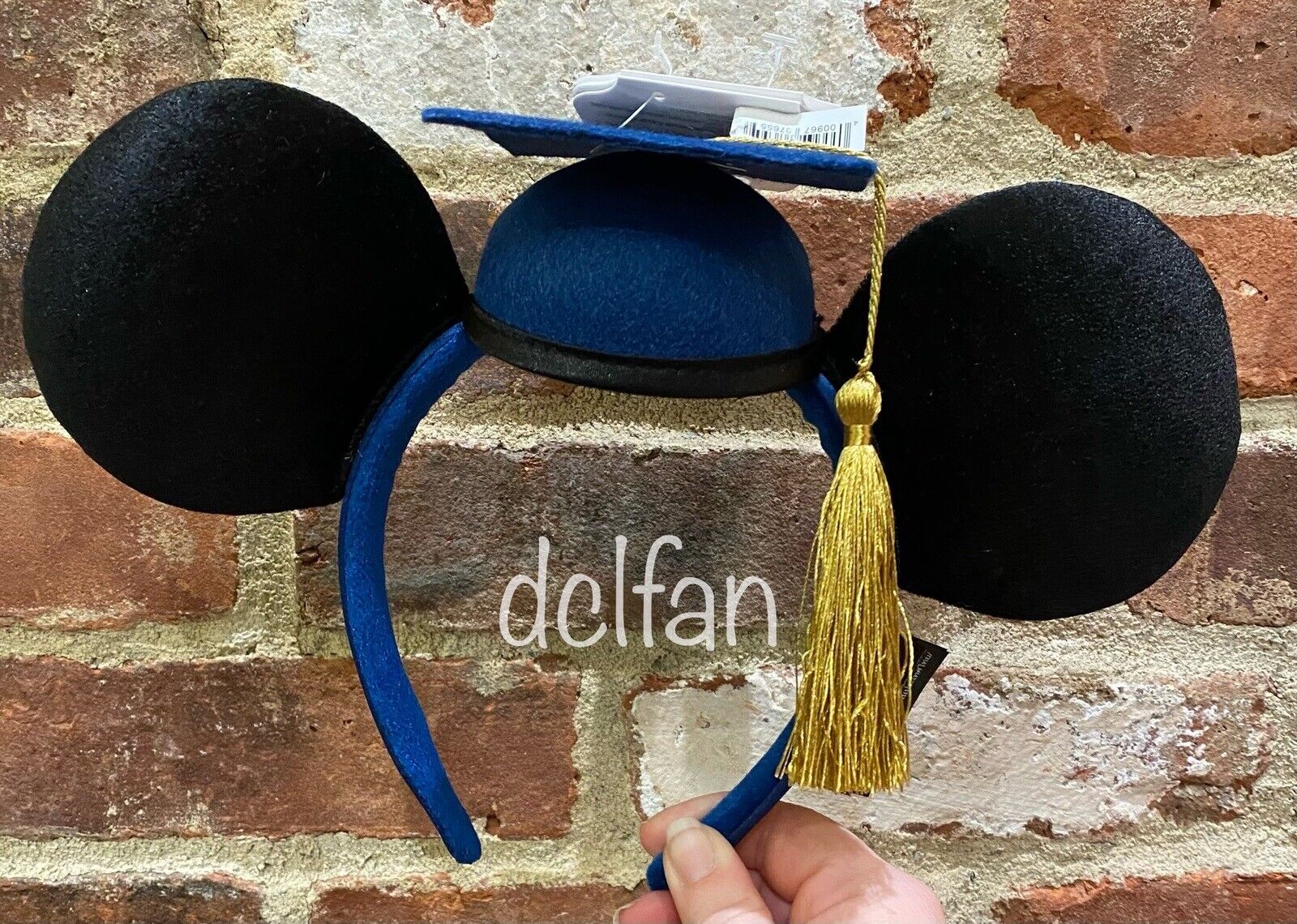 Disney Parks Class Of 2024 Graduation Cap Headband Ears NWT