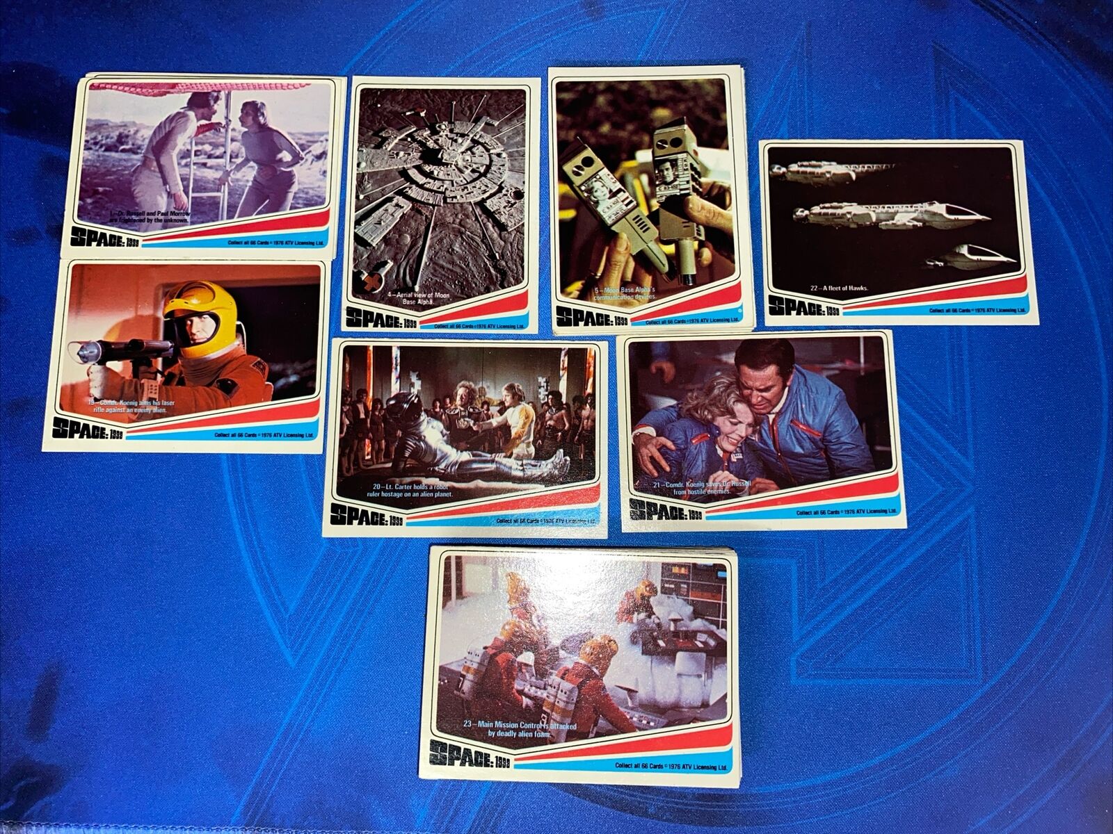 1976 Donruss Space: 1999 Trading Cards Complete Set 1-66