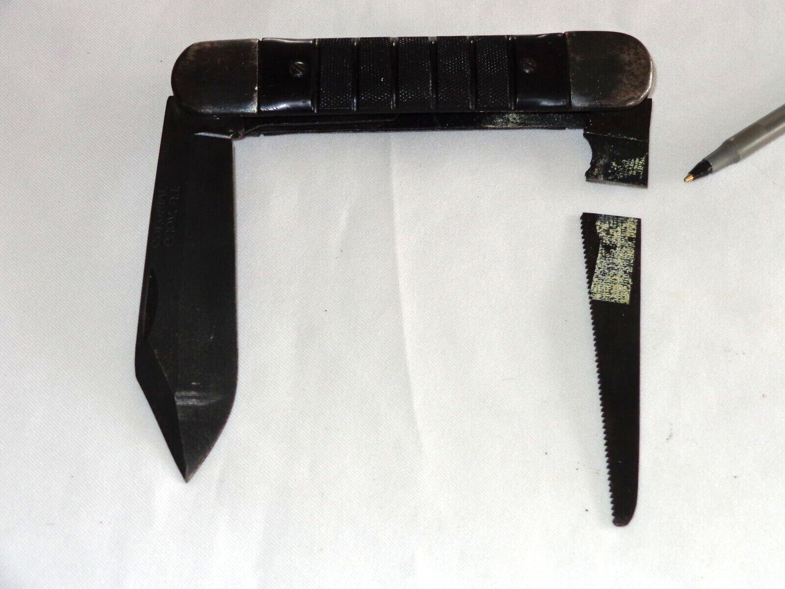 WWll Colonial US Navy Pilot Survival Knife AS IS Parts