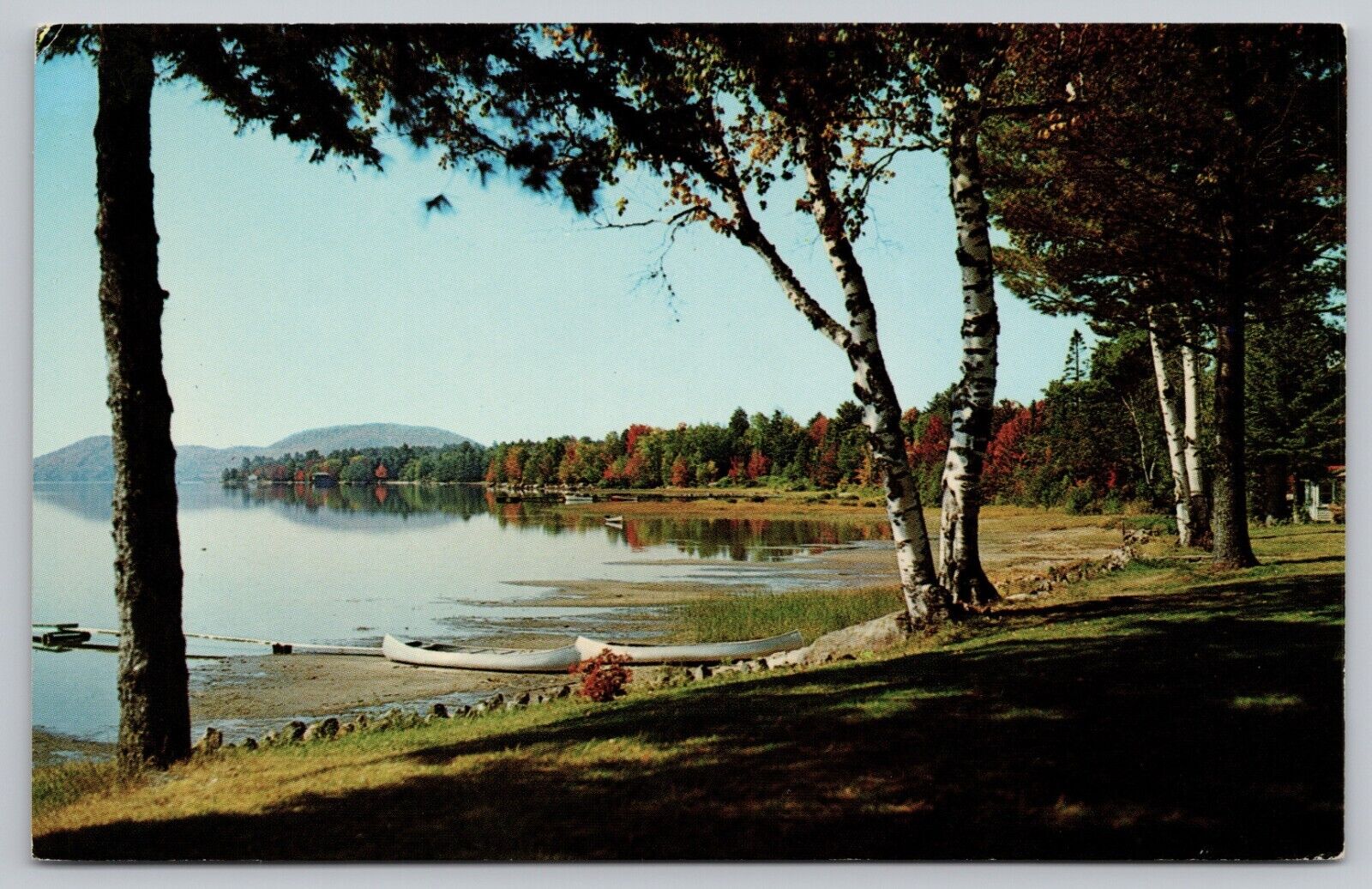 Postcard - Speculator, New York - Lake Pleasant, circa 1960s, Unposted (M7c)