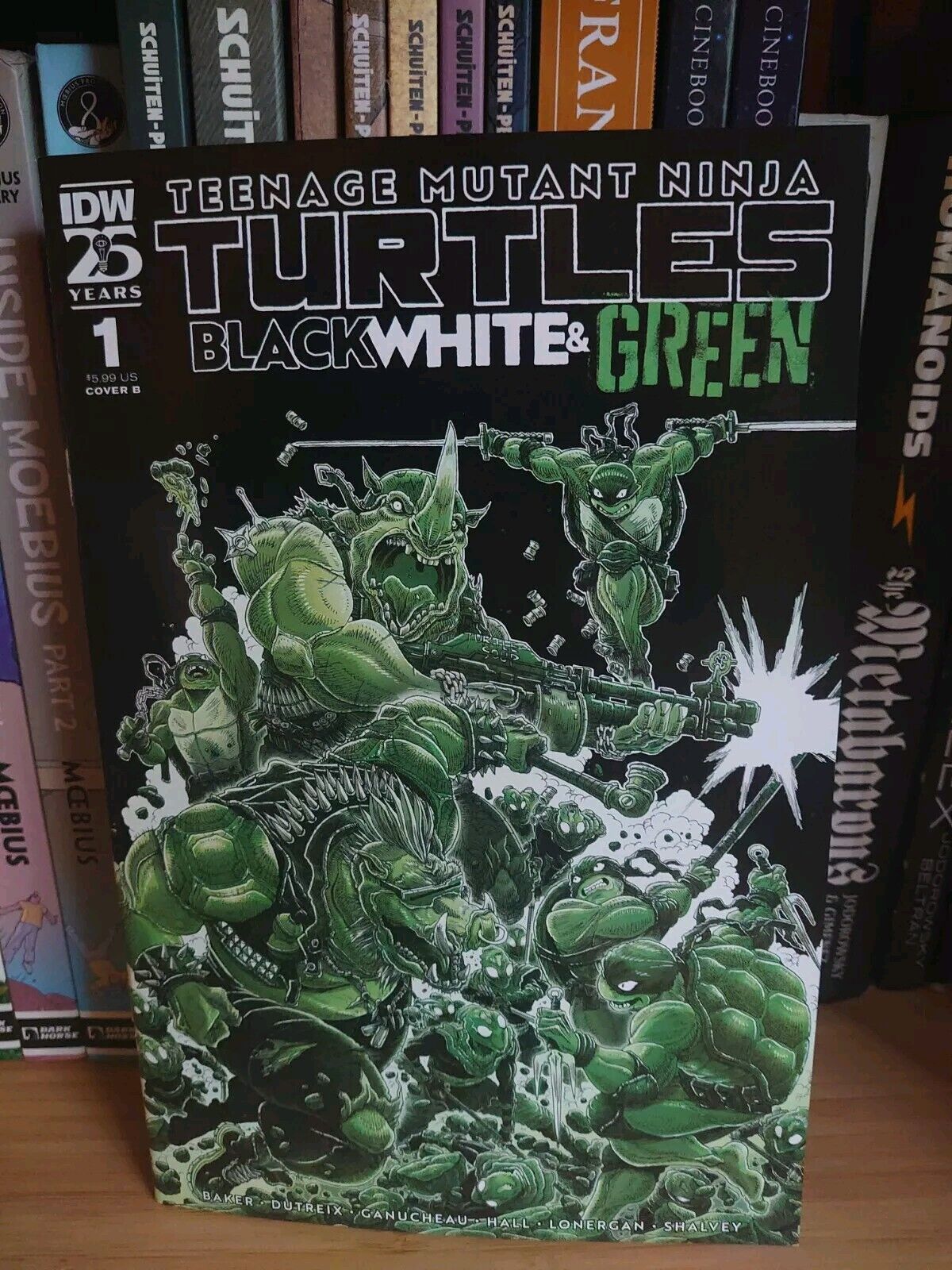 Teenage Mutant Ninja Turtles: Black, White, and Green #1 Variant B (Stokoe) NM/M