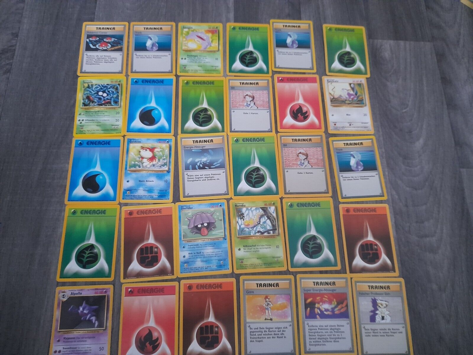30X Pokemon Cards Collection Base Set Alpollo Collection Bundle Lot