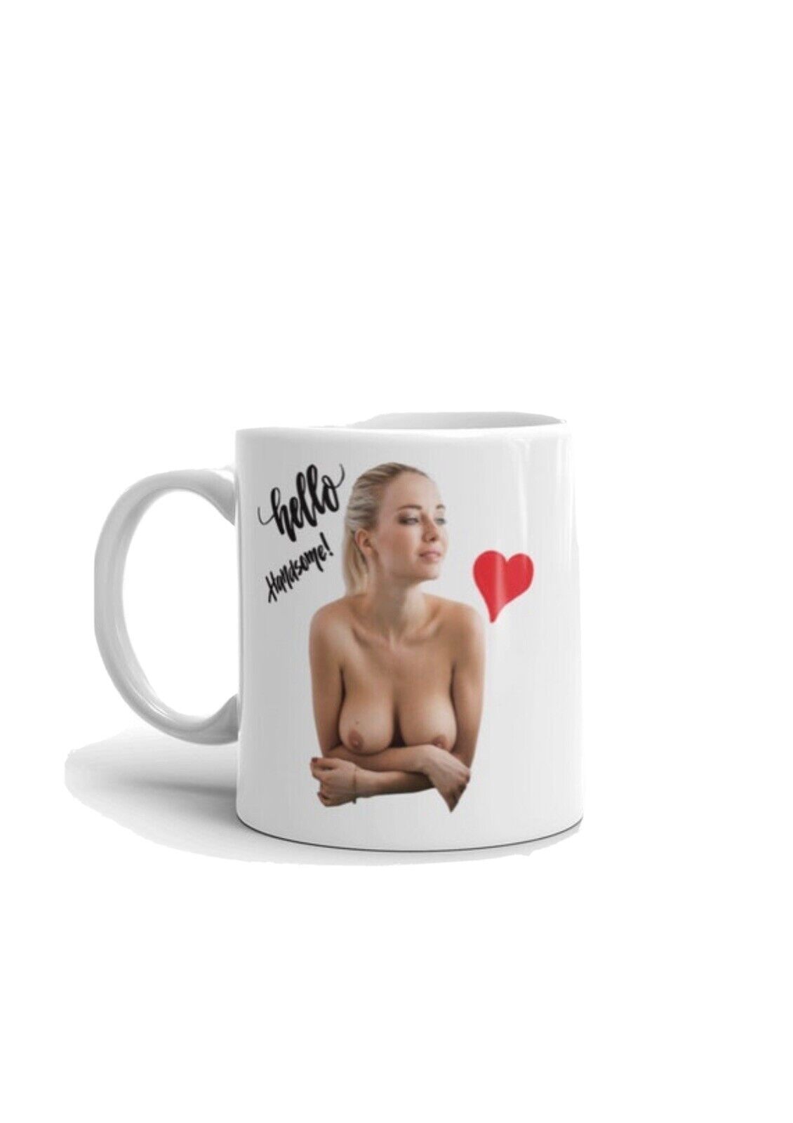 11oz Coffee Mug, Vulgar Coffee Mug, Boobs Coffee Mug, Coffee Mug With Breast