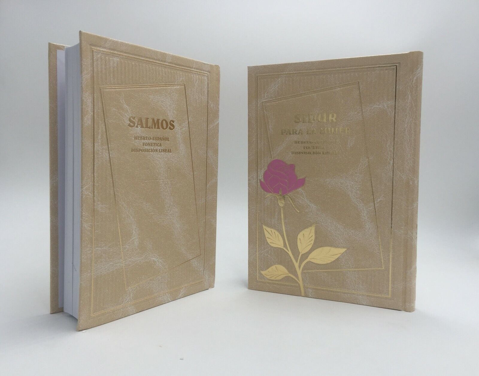 2 Books Tehilim Libro de los Salmos +Sidur Para La  Mujer Español Hebrew Fonétic