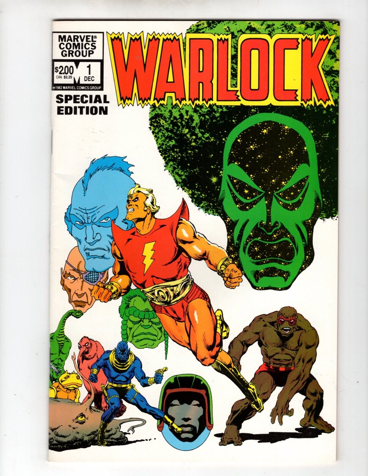 Marvel Comics Warlock: Special Edition Volume 1 Book #1 VF+ 1982