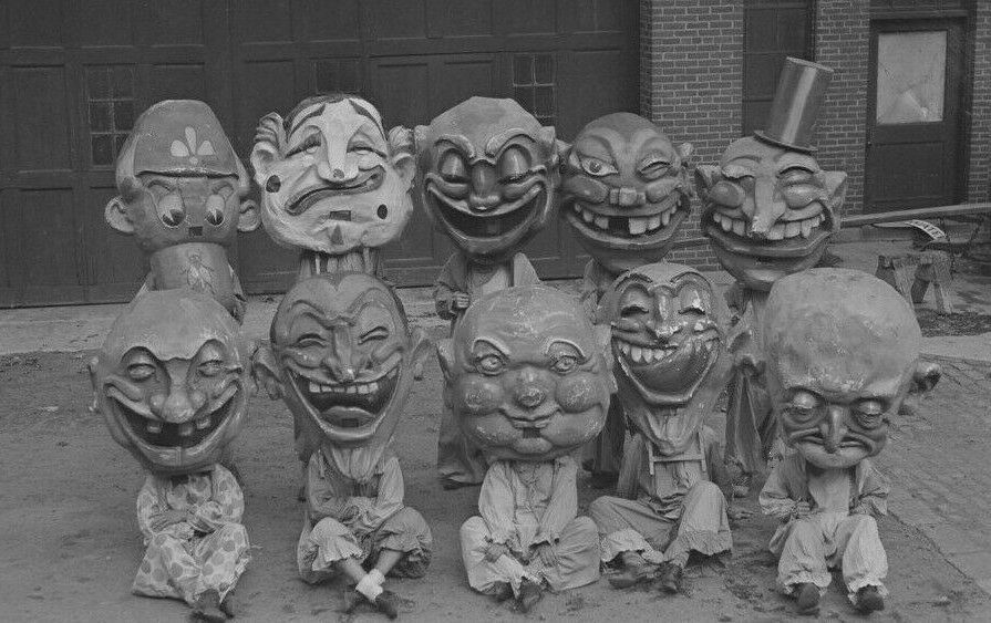 Antique Halloween Photo 801 Oddleys Strange & Bizarre